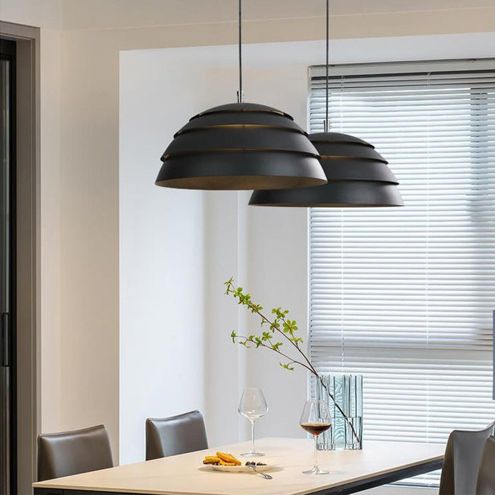 Dome-Shaped LED Pendant Light