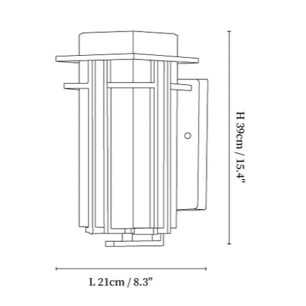 Linden Wall Lamp Outdoor
