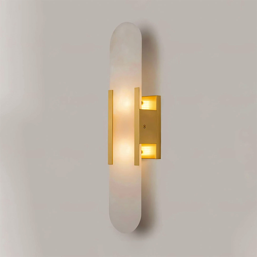 Wall Lamp Melange Elongated Alabaster