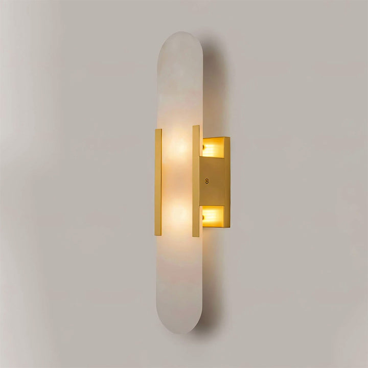 Wall Lamp Melange Elongated Alabaster