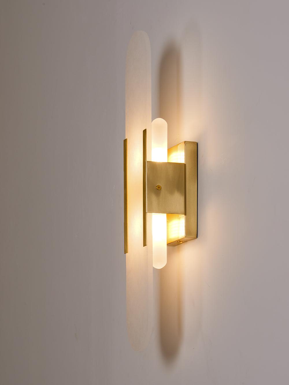 Wall Lamp Melange Elongated Alabaster