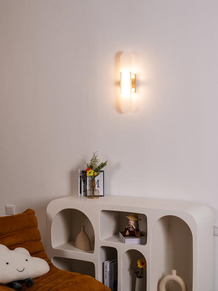 Wall Lamp Melange Elongated Alabaster