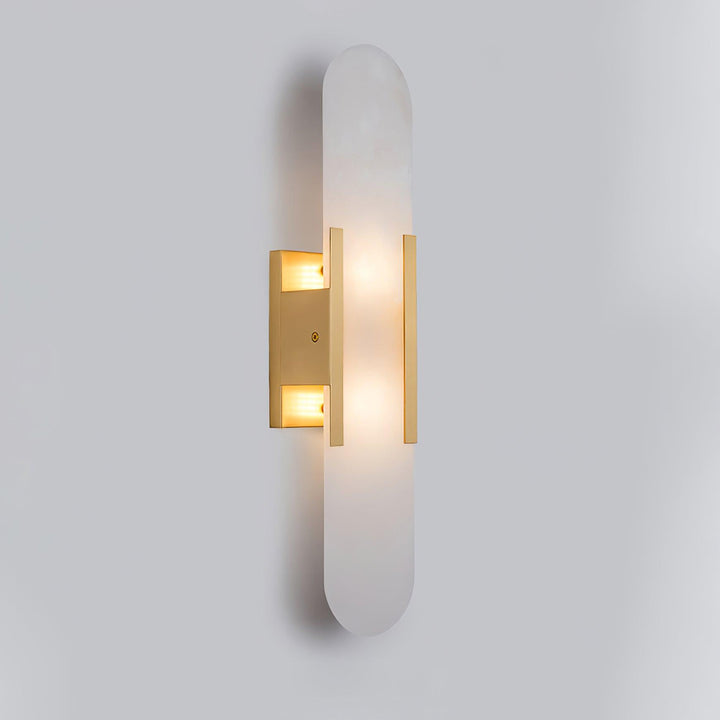Wall Lamp Melange Elongated Alabaster