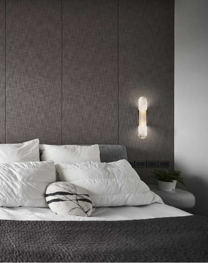 Wall Lamp Melange Elongated Alabaster