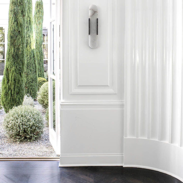 Wall Lamp Melange Elongated Alabaster