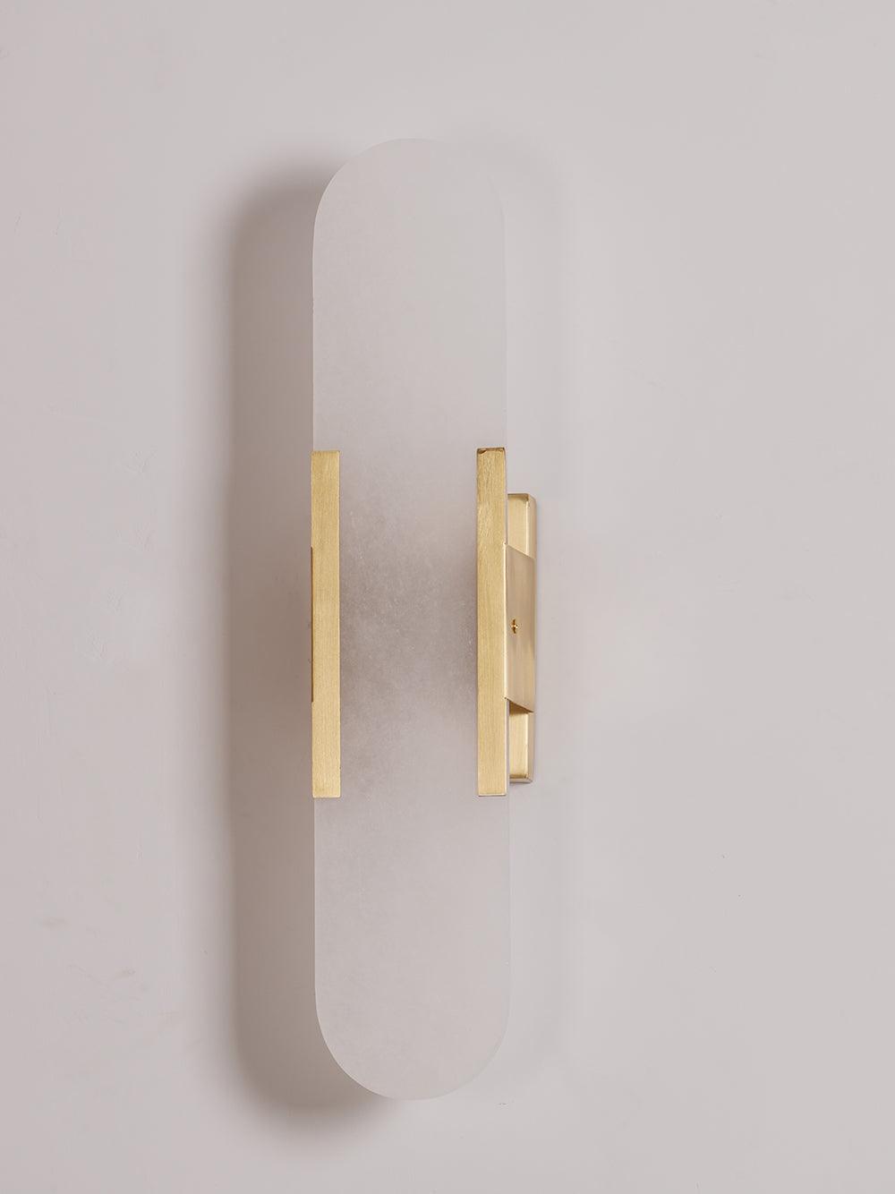Wall Lamp Melange Elongated Alabaster