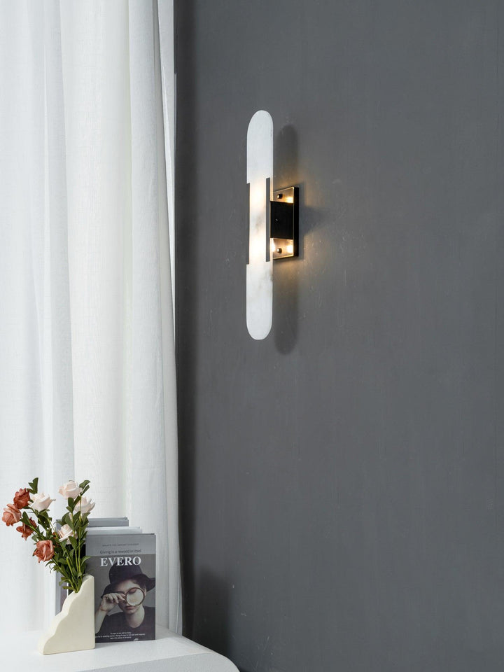 Wall Lamp Melange Elongated Alabaster