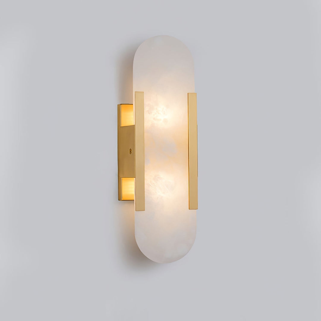 Wall Lamp Melange Elongated Alabaster