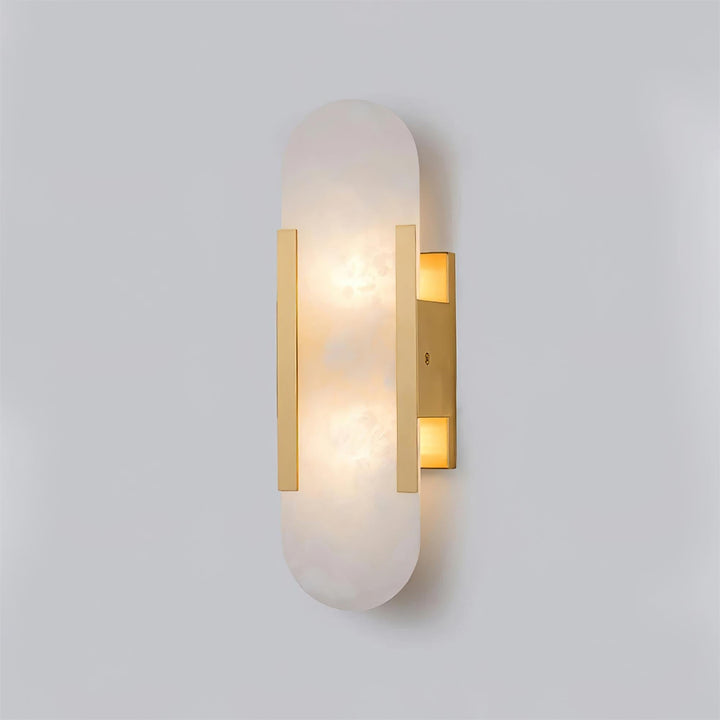 Wall Lamp Melange Elongated Alabaster