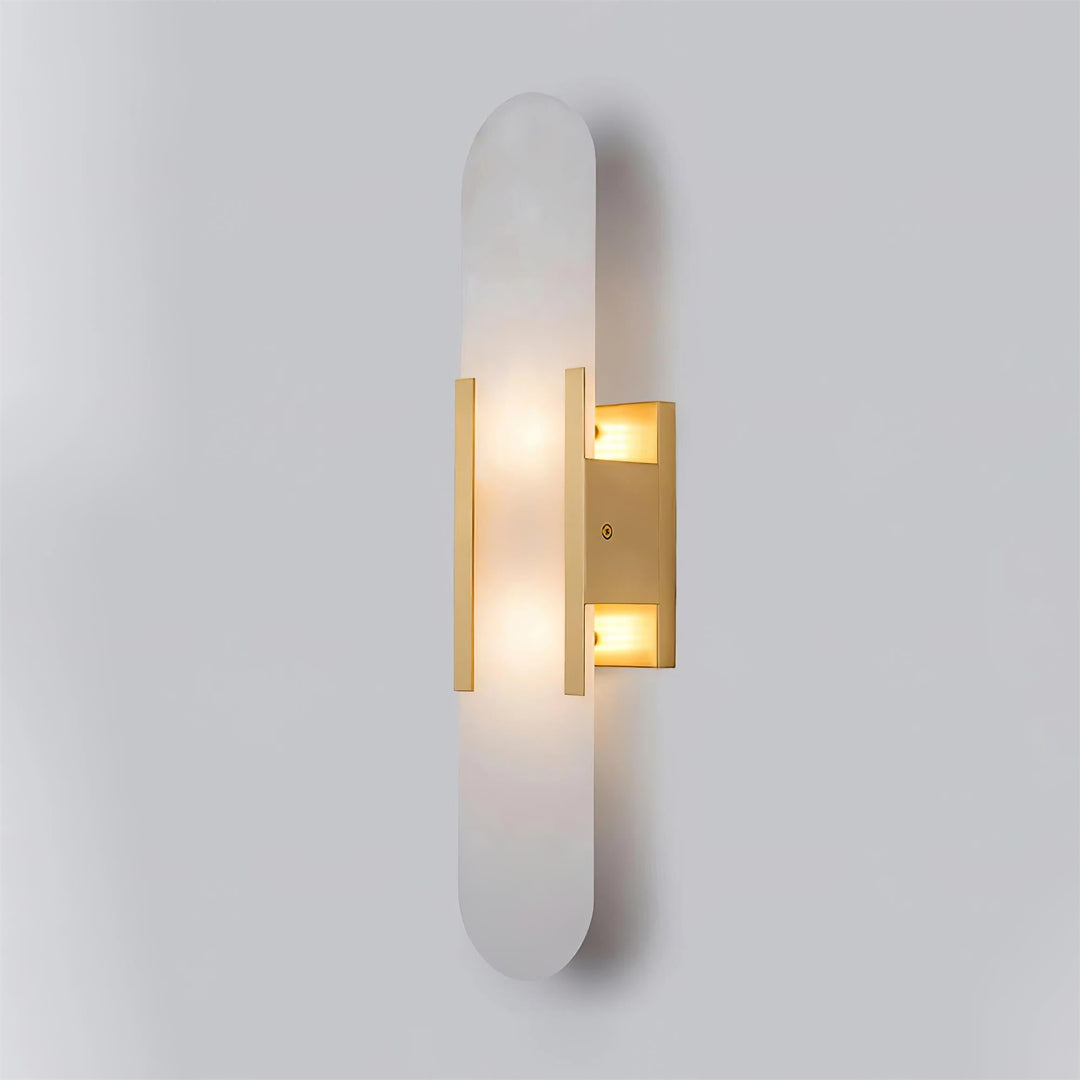 Wall Lamp Melange Elongated Alabaster