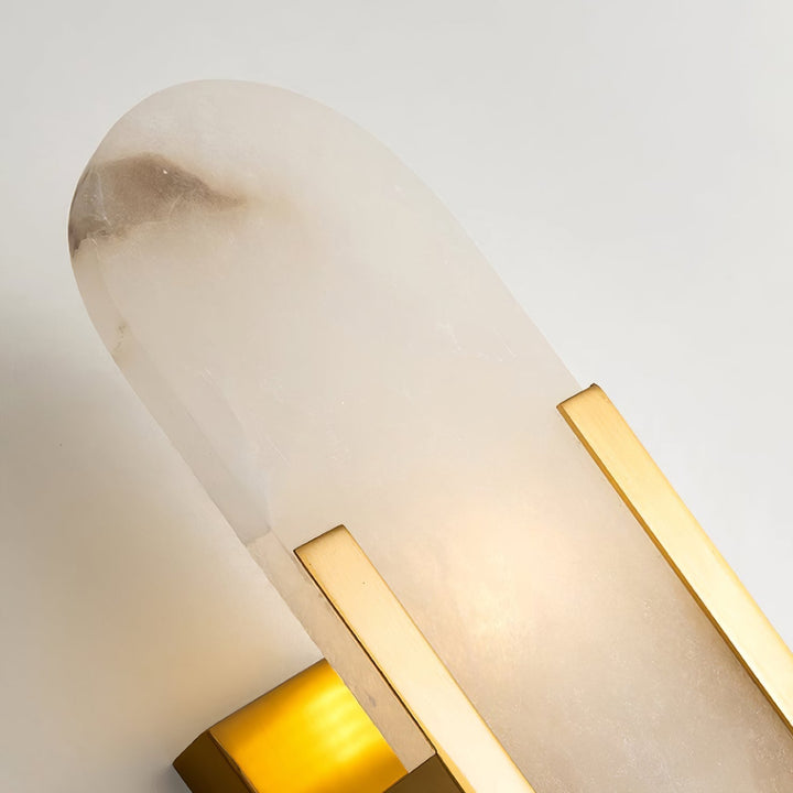 Wall Lamp Melange Elongated Alabaster