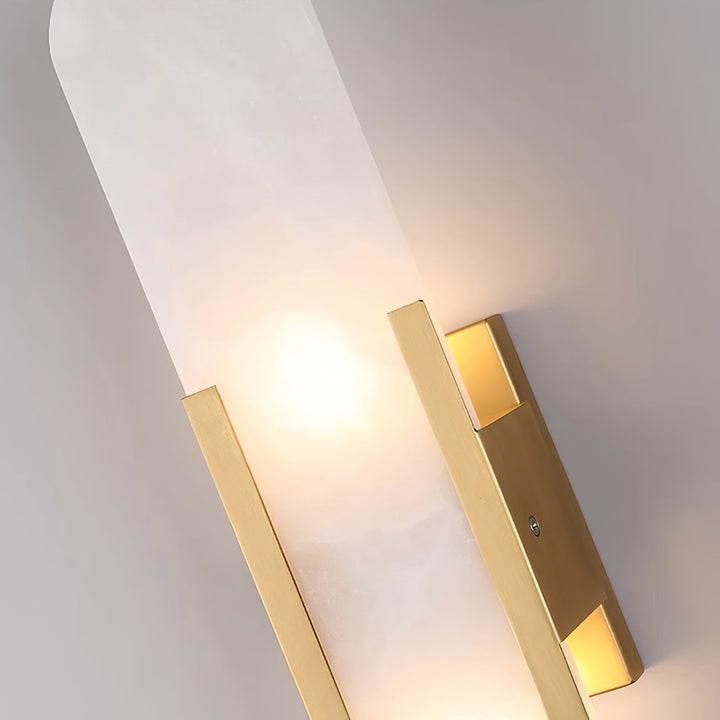 Wall Lamp Melange Elongated Alabaster