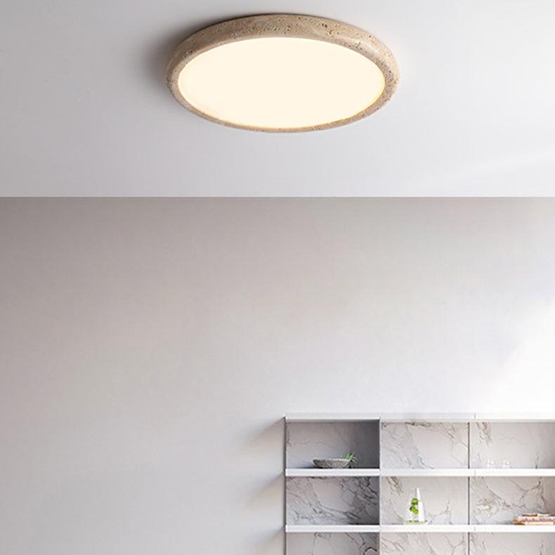 Natural Stone LED Ceiling Lamp