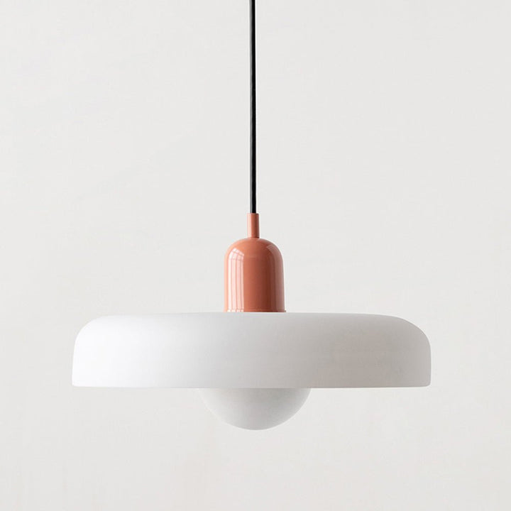 Bauhaus Suspension in Colored Glass