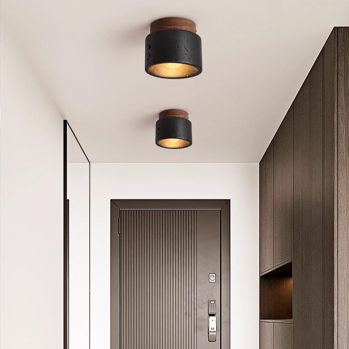 Stone Ceiling Lamp Ascend