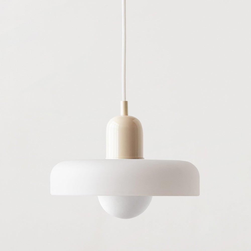 Bauhaus Suspension in Colored Glass