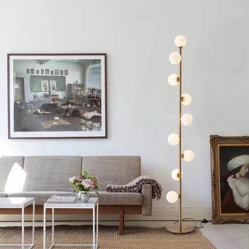 Nordic Glass Floor Lamp
