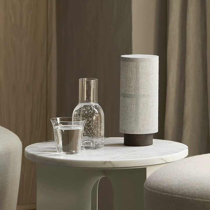 Japanese Silk Table Lamp