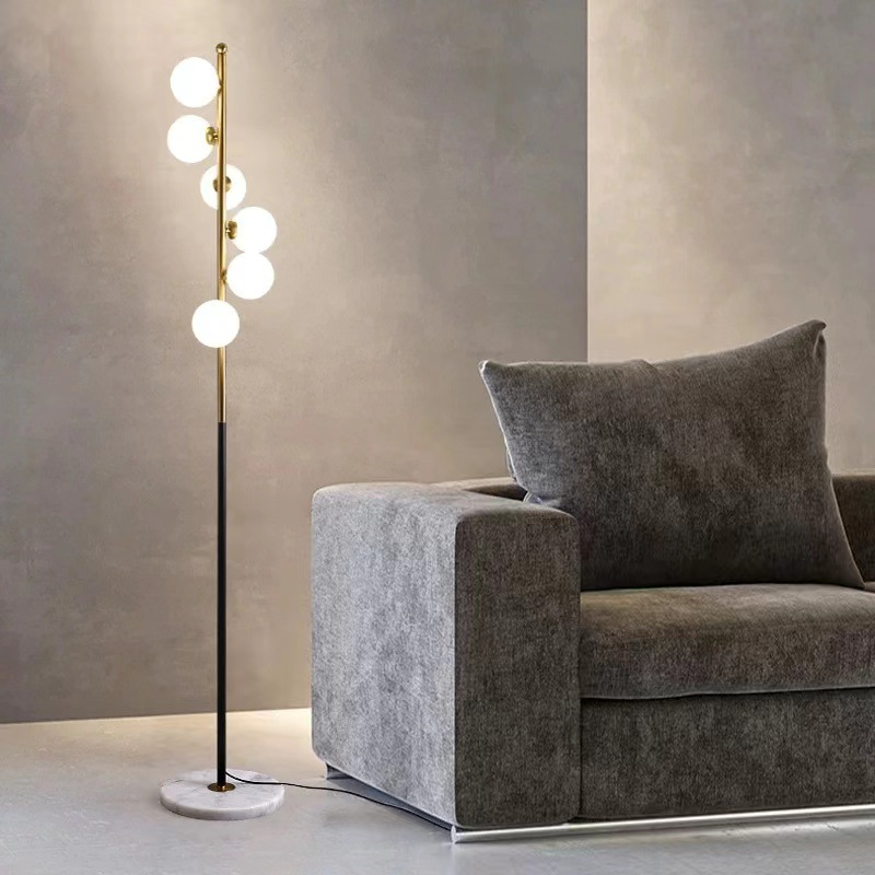 Nordic Glass Floor Lamp