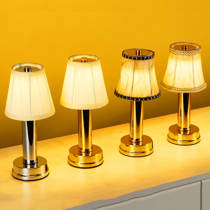 Wireless LED Metal Table Lamp