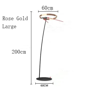 Scandinavian LED design floor lamp