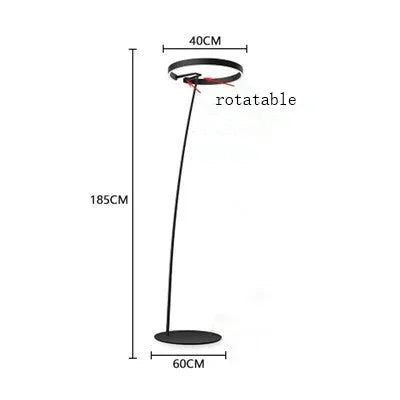 Scandinavian LED design floor lamp