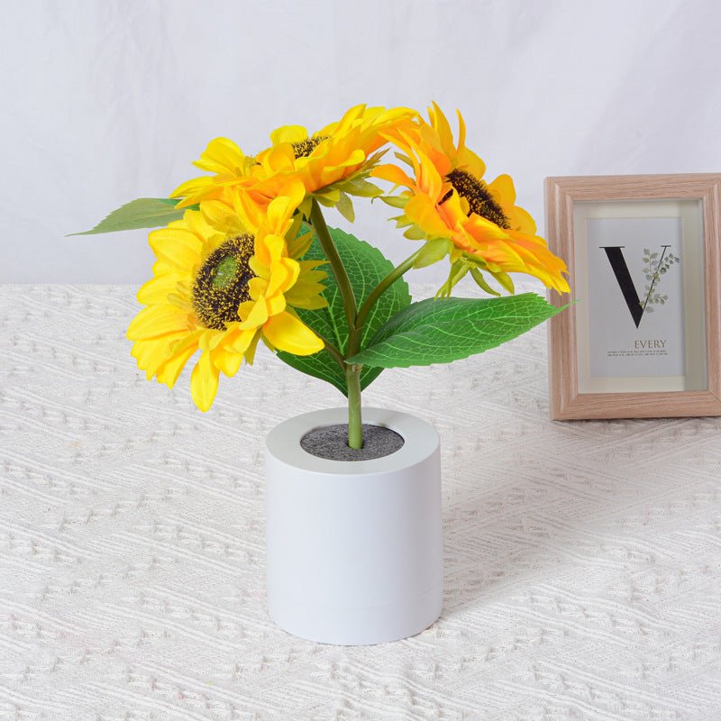 Sparkling Sunflower Lamp