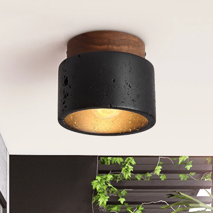 Stone Ceiling Lamp Ascend