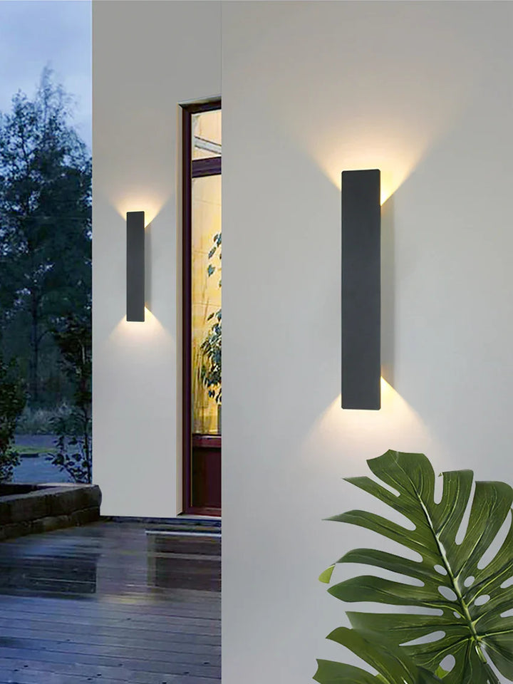 Triglow - Waterproof LED Wall Lamp for Outdoors