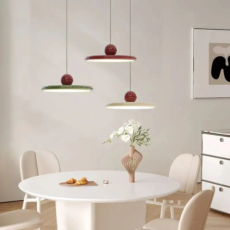 Bauhaus Style Glass Lamp