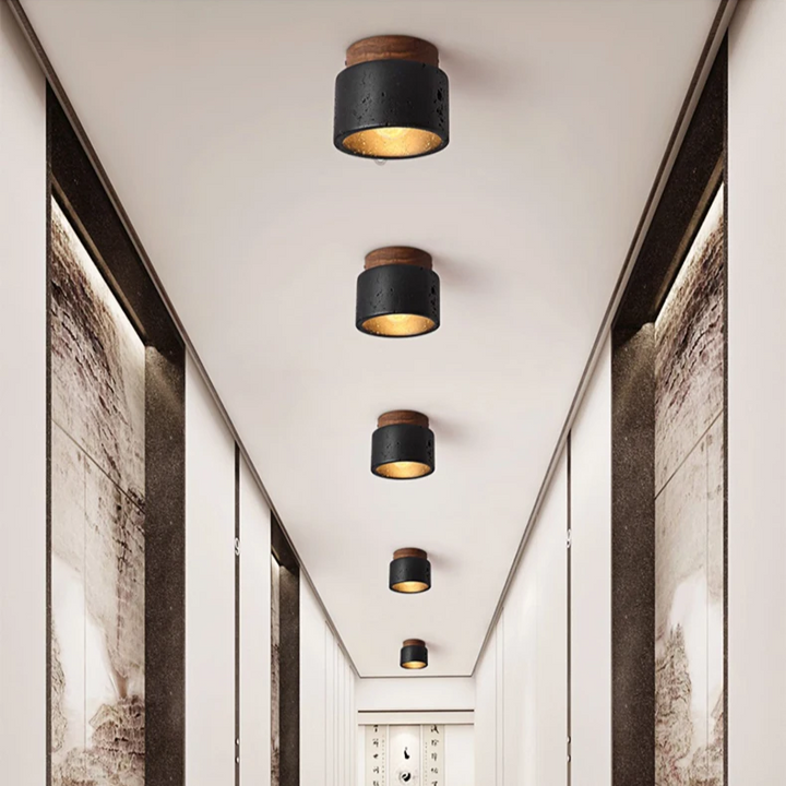 Stone Ceiling Lamp Ascend