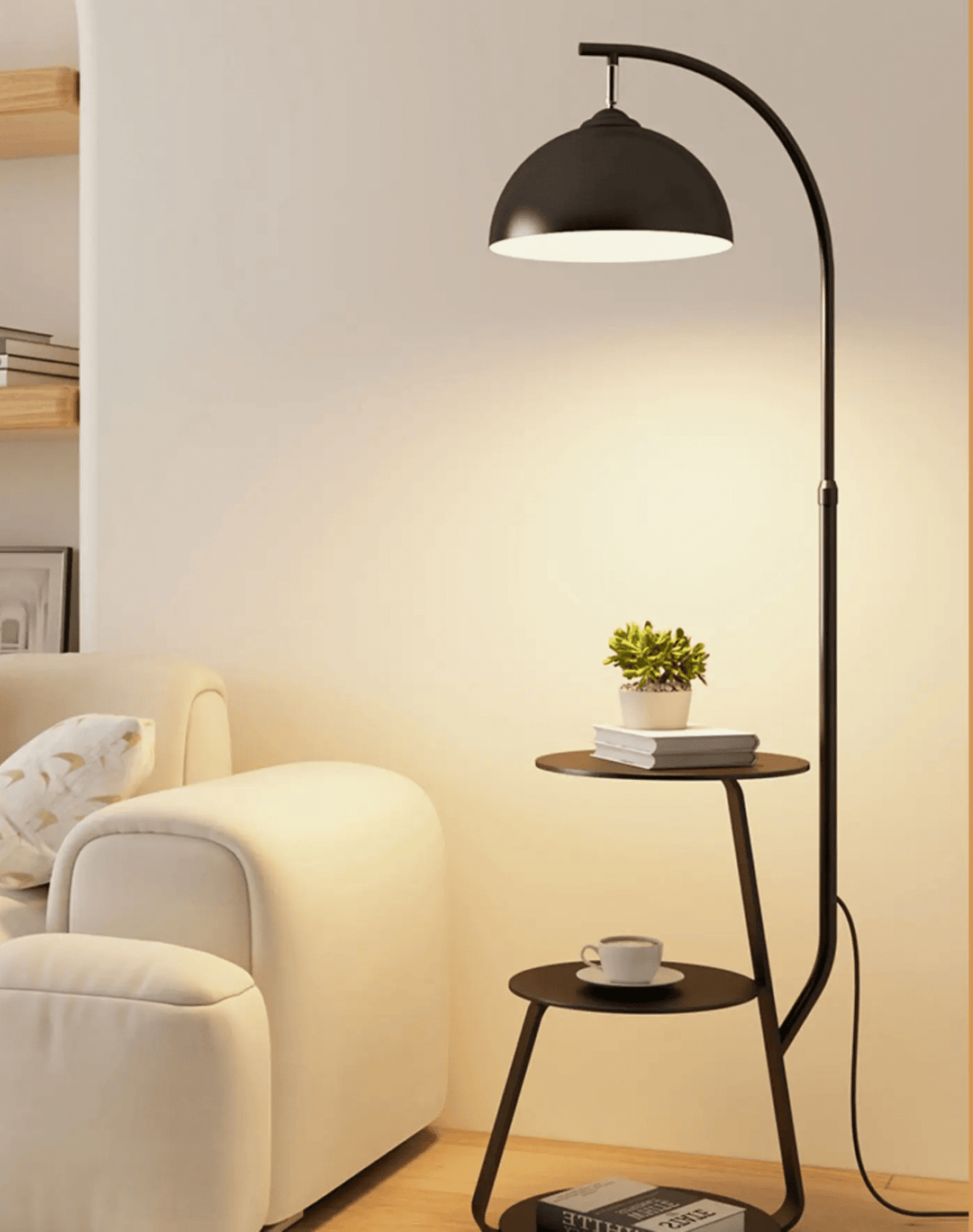 Scandinavian Lamp Table