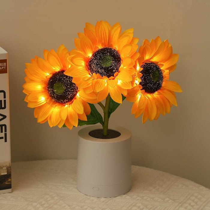 Sparkling Sunflower Lamp