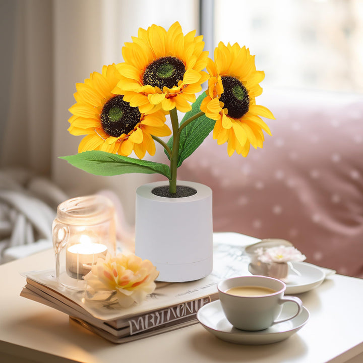 Sparkling Sunflower Lamp