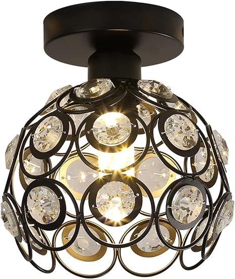Beautiful Golden Luxury Ball Hall Ceiling Lamp