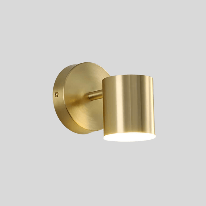 Scandinavian Copper LED Wall Lamps