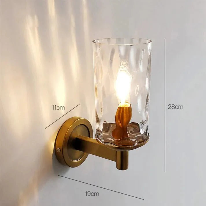 Classic Retro Glass Wall Lamp