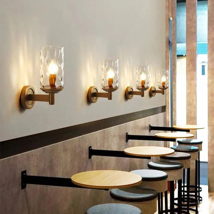 Classic Retro Glass Wall Lamp