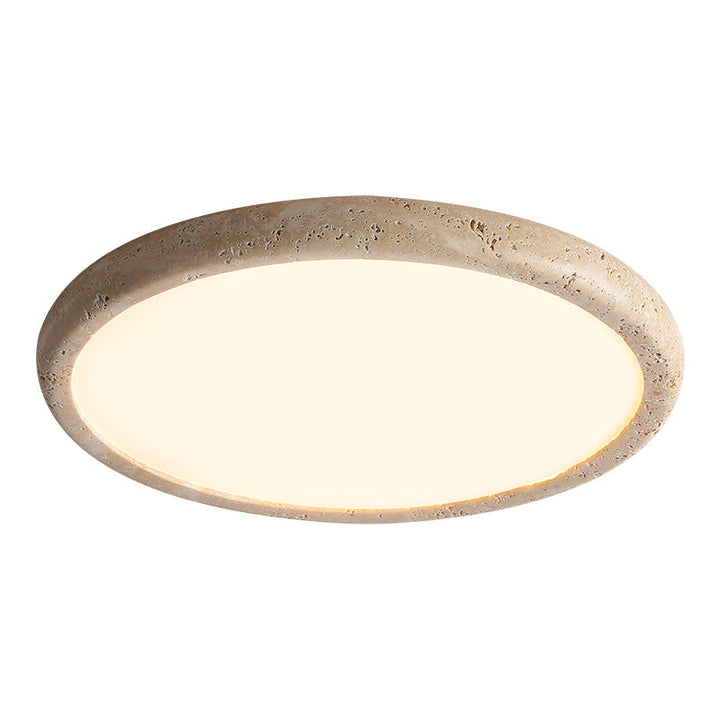 Natural Stone LED Ceiling Lamp