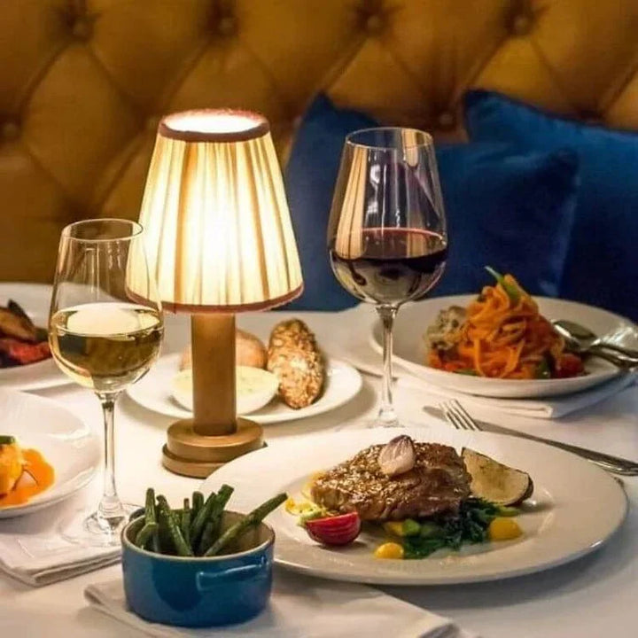 Wireless LED Metal Table Lamp