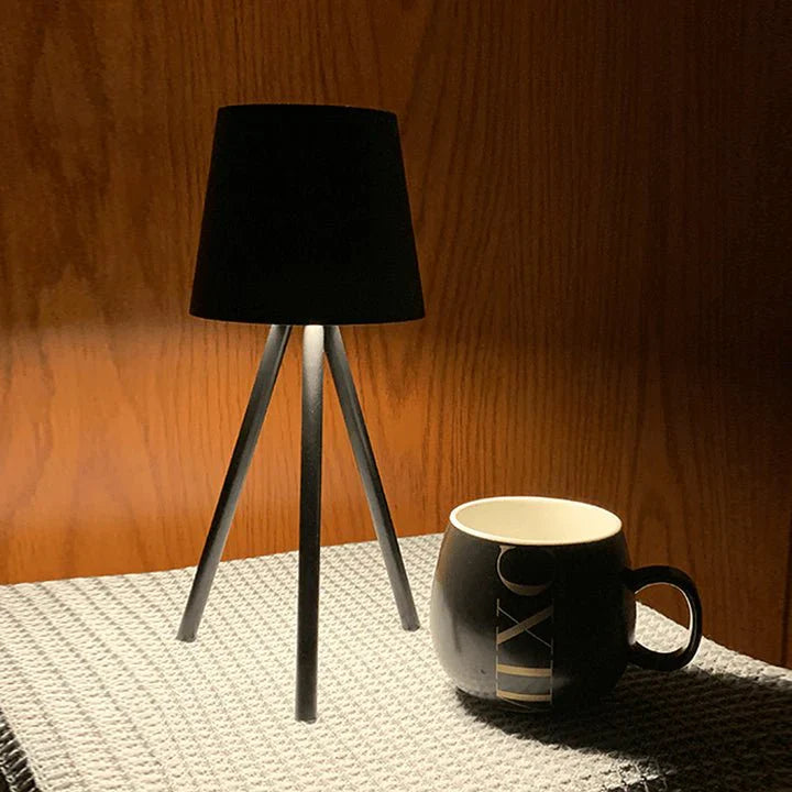 Rechargeable Table Lamp on Tripod