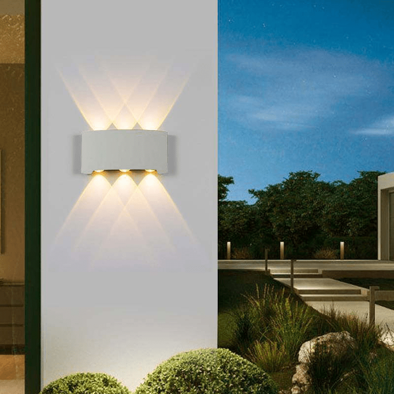 Outdoor Waterproof Aluminum LED Wall Lamp