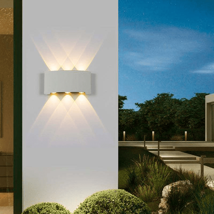 Outdoor Waterproof Aluminum LED Wall Lamp