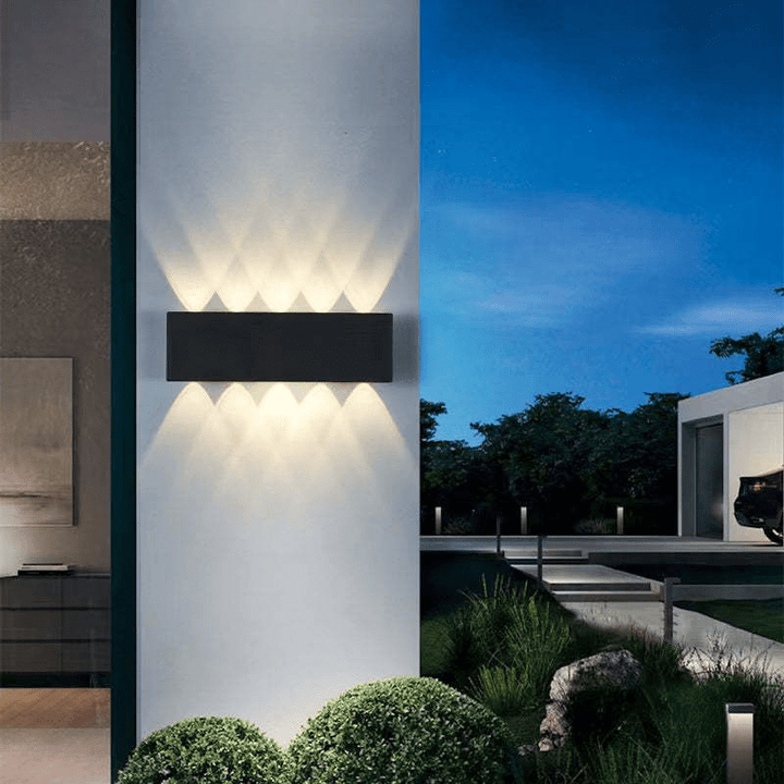 Outdoor Waterproof Aluminum LED Wall Lamp