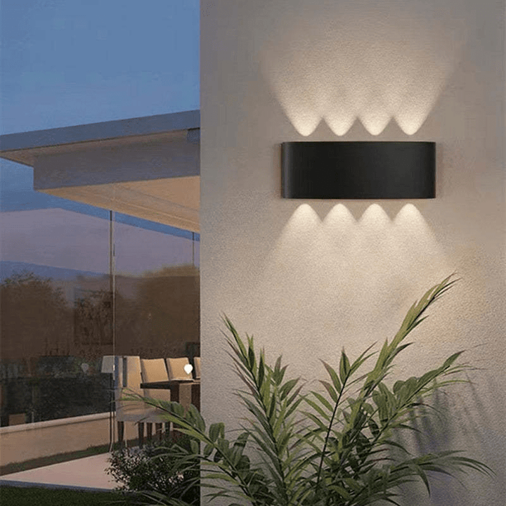 Outdoor Waterproof Aluminum LED Wall Lamp