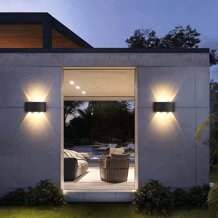Outdoor Waterproof Aluminum LED Wall Lamp