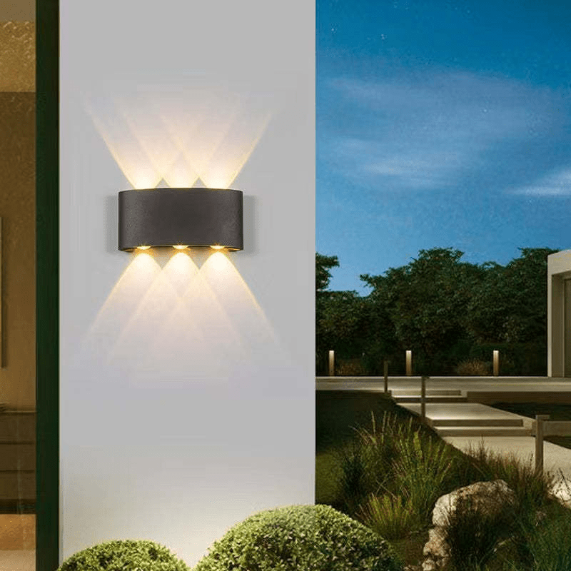 Outdoor Waterproof Aluminum LED Wall Lamp