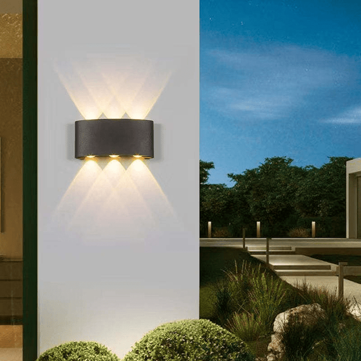 Outdoor Waterproof Aluminum LED Wall Lamp