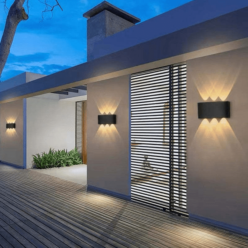 Outdoor Waterproof Aluminum LED Wall Lamp