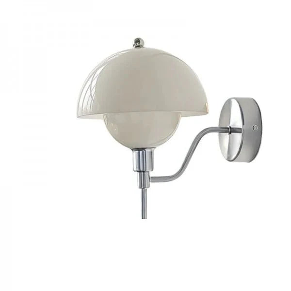 Mushroom Wall Lamp Cream